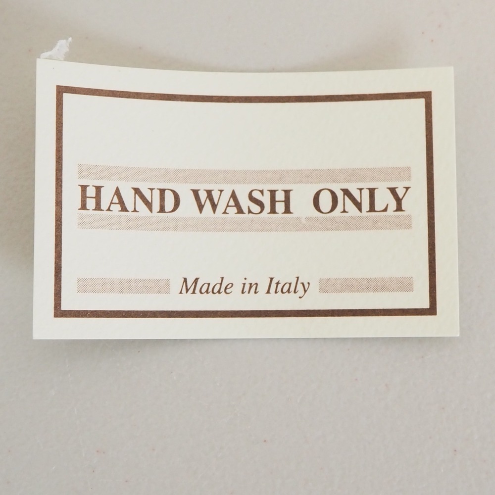 Vtg Gold Rimmed Glass Champagne Flutes Six Pcs Made in Italy Greek Key Art Deco - Picture 8 of 10